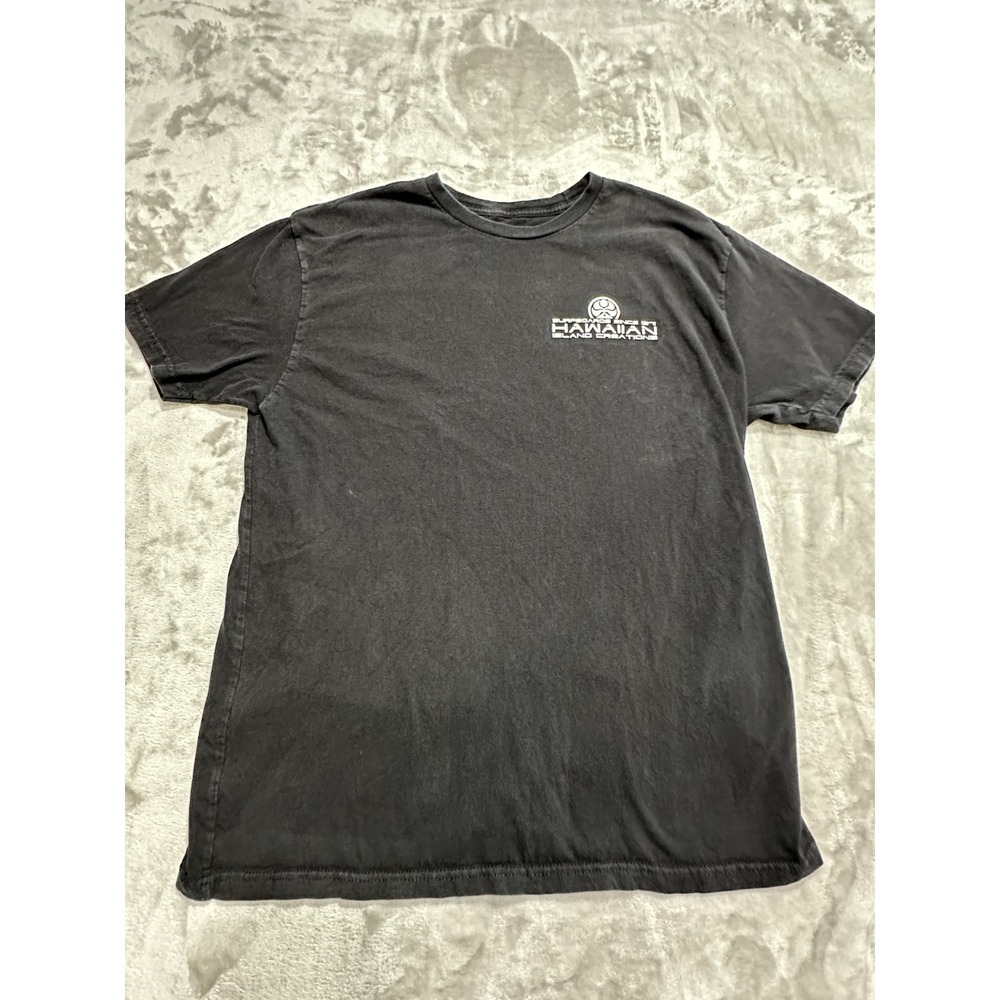 Hawaiian Island Creations T Shirt Mens XL Black Short Sleeve Crew Neck‎ Graphic